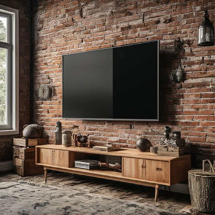 آجر آنتیک تی وی وال