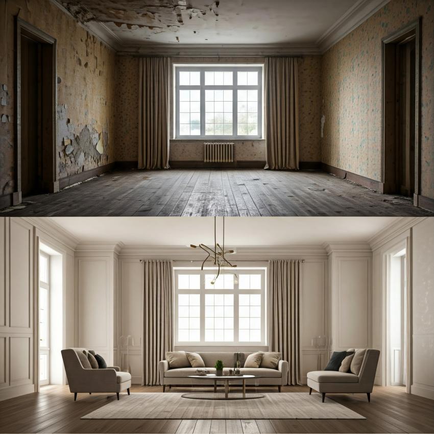 بازسازی خانه کلنگی