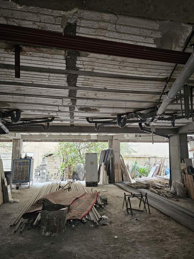 بازسازی پارکینگ ساختمان